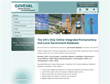 Tablet Screenshot of goveval.com